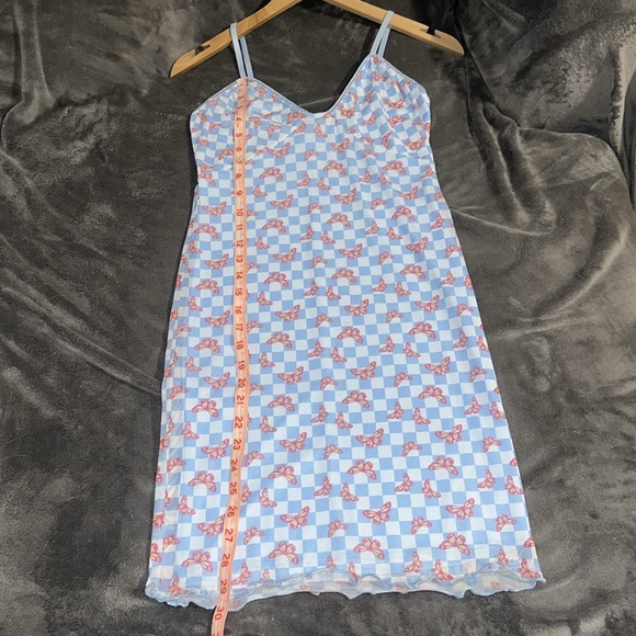 NWT Forever21 Checkered Butterfly Dress - Picture 7 of 9